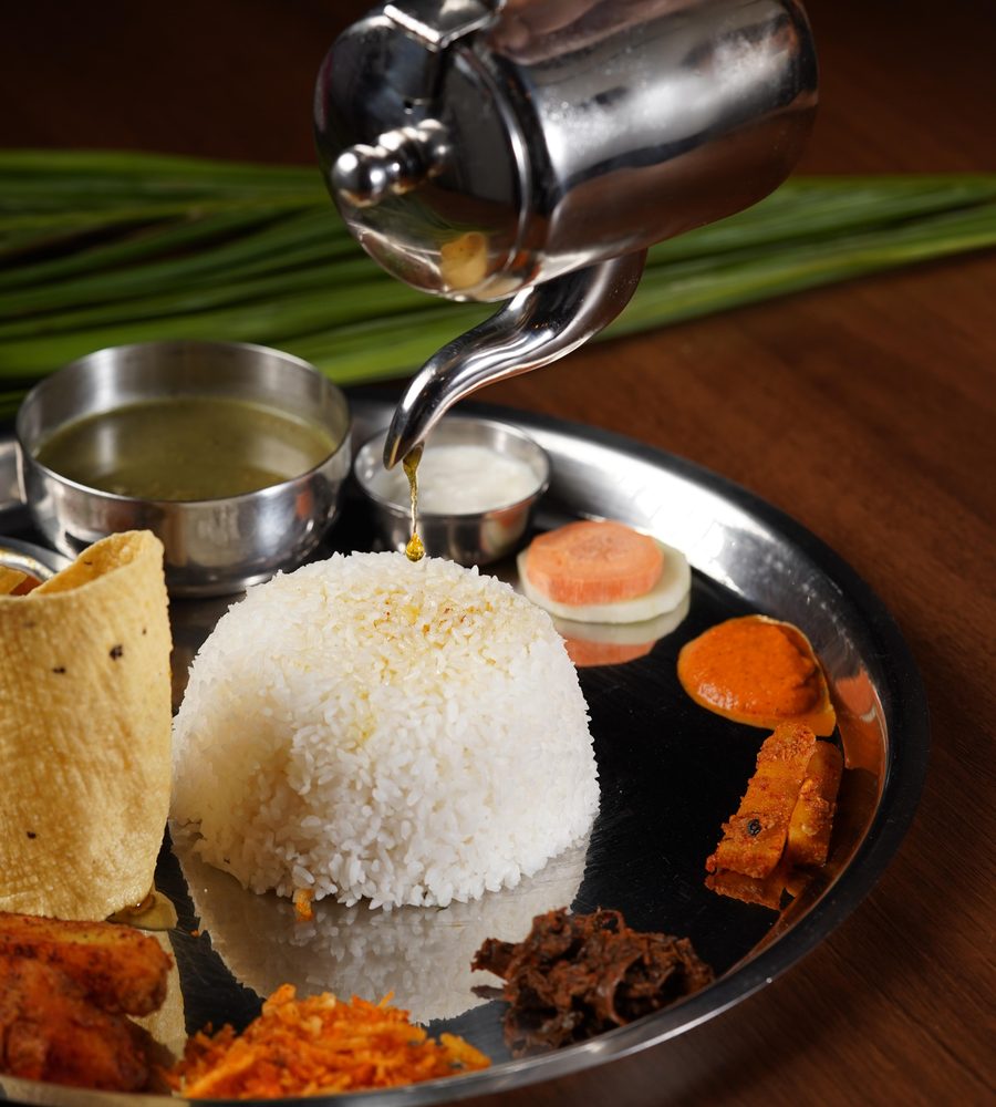 Mustang Thakali restaurant interior, Hill Cart Road, Siliguri