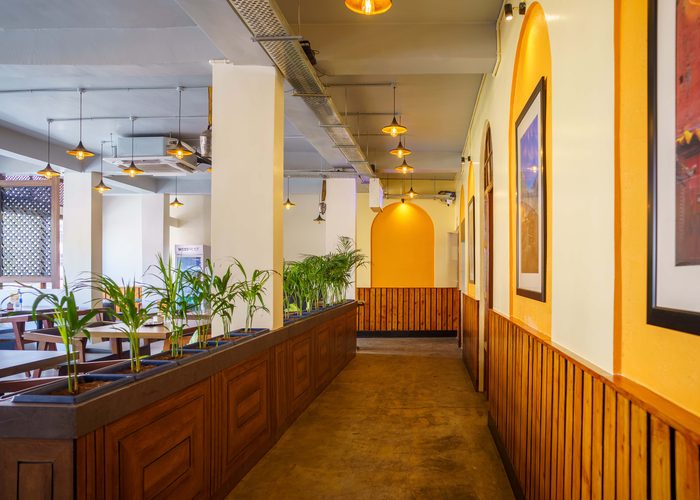Dining ambiance at Mustang Thakali Siliguri